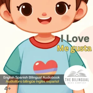 cover I love English Spanish Bilingual Kids Book