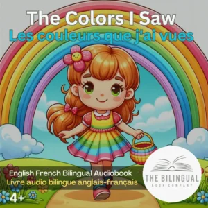 cover The Colors I Saw English French Bilingual kids book