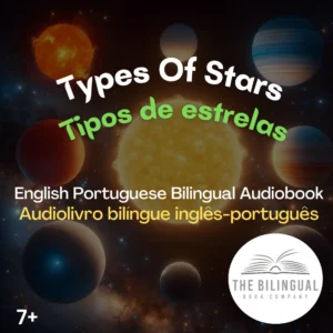 cover Types Of Stars English Portuguese Bilingual Audiobook