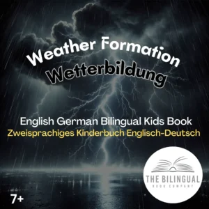 weather formation English German Bilingual Kids Book